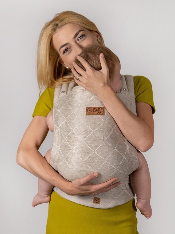 ISARA Quick Half Buckle – hybrid baby carrier with buckle and wrap flexibility