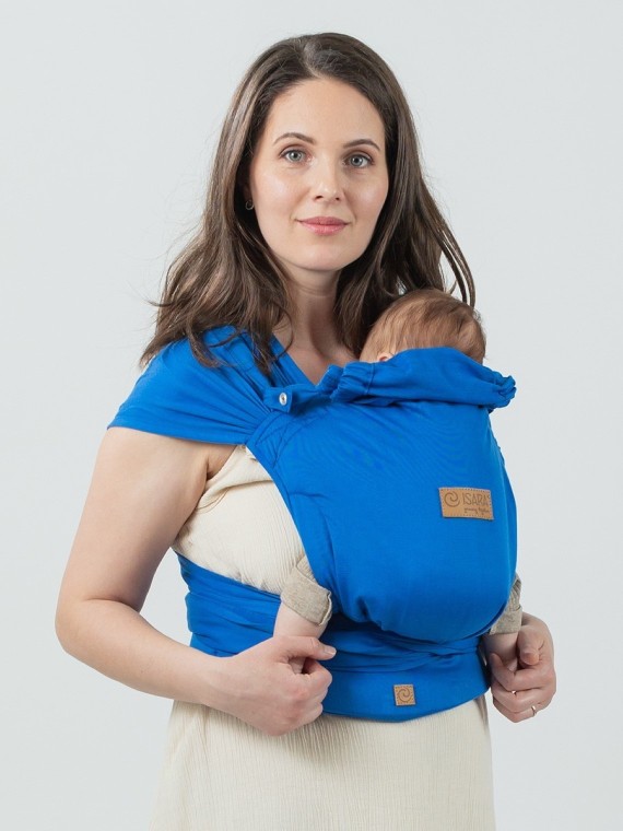 ISARA QuickTie – hibridinė nešioklė su rišimo galimybėmis ir greitu reguliavimu