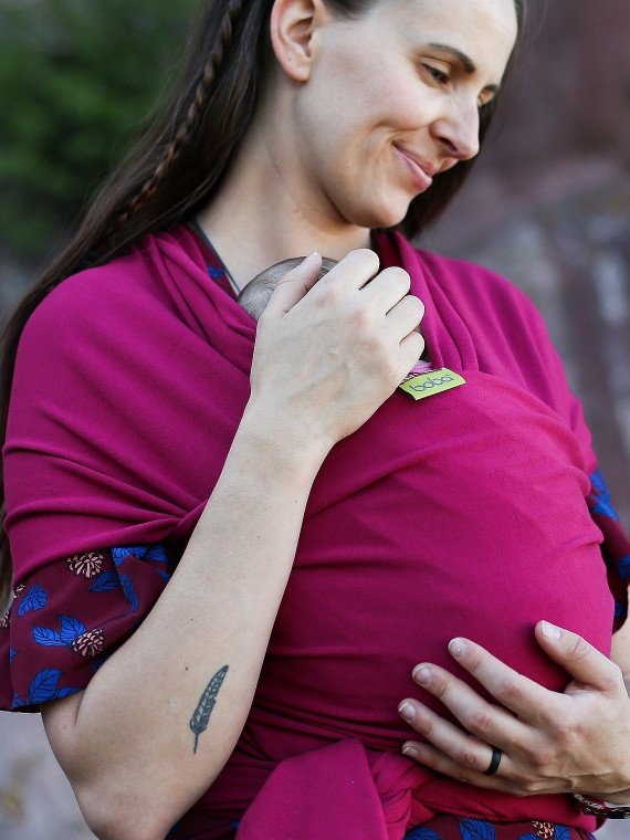 Boba Wrap – soft stretchy wrap for newborns