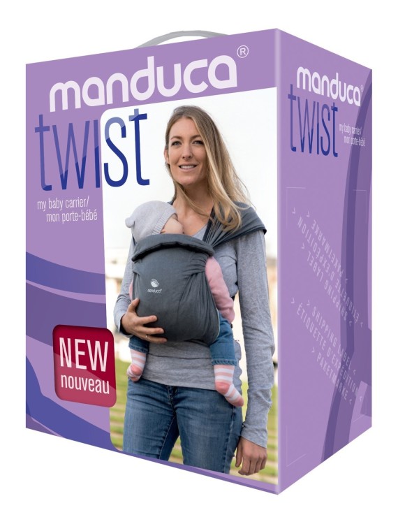 Manduca Twist – patogi nešioklė be sagties nuo gimimo iki 15 kg