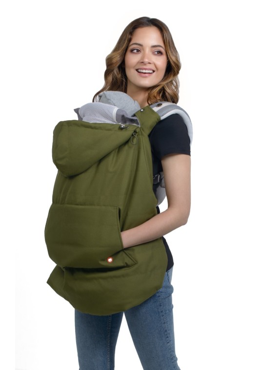 Wombat Winter Cover žieminis nešioklės apdangalas, Green