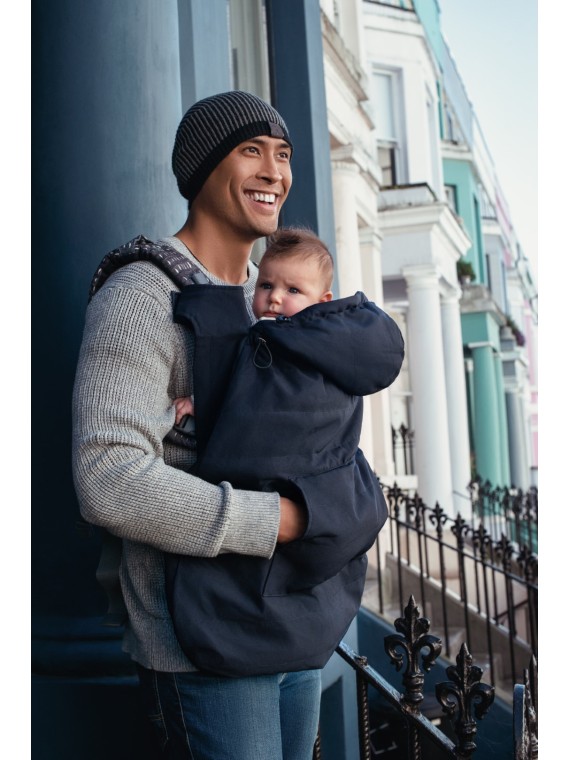 Wombat Winter Cover žieminis nešioklės apdangalas, Black