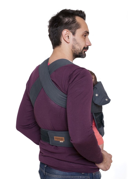 Marsupi nešioklė – paprastumas ir ergonomika nuo gimimo