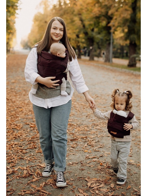 Marsupi nešioklė – paprastumas ir ergonomika nuo gimimo