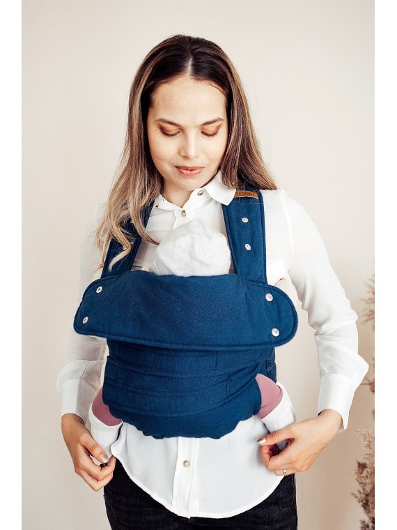 Marsupi nešioklė – paprastumas ir ergonomika nuo gimimo