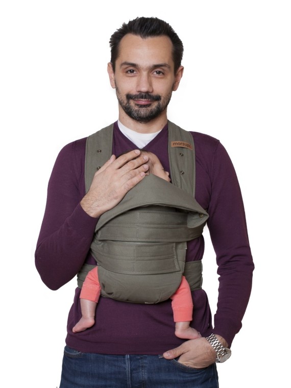 Marsupi nešioklė – paprastumas ir ergonomika nuo gimimo