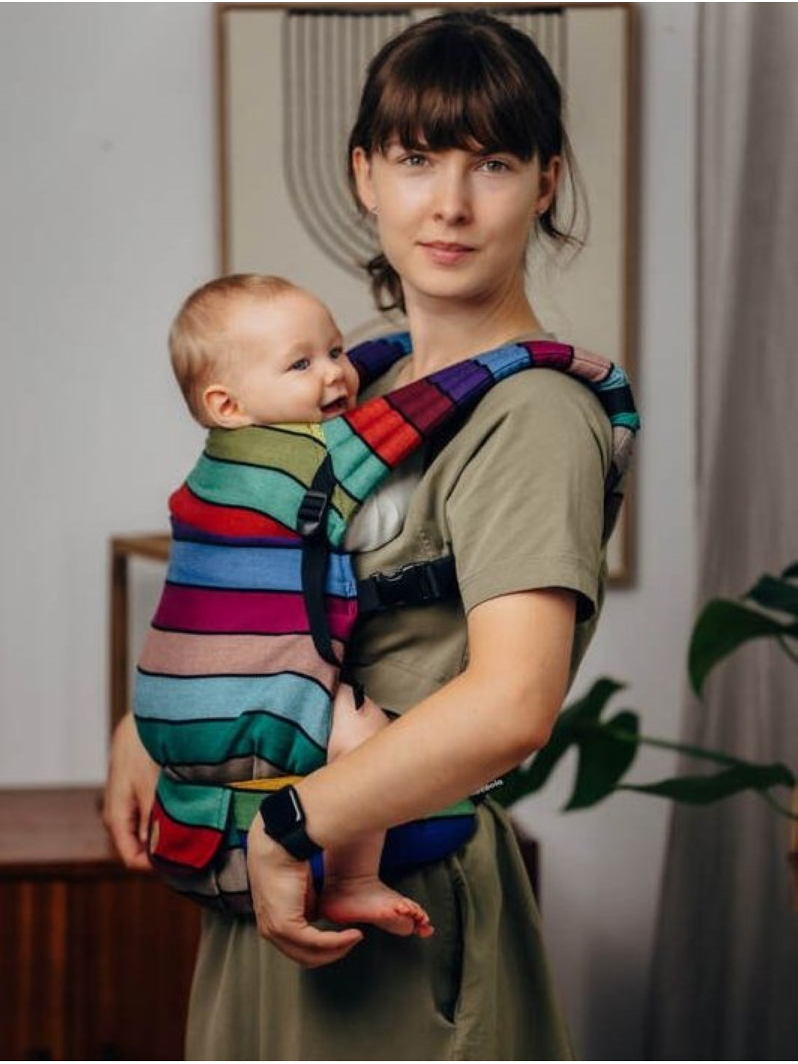LennyLight – lengva ir saugi nešioklė nuo gimimo