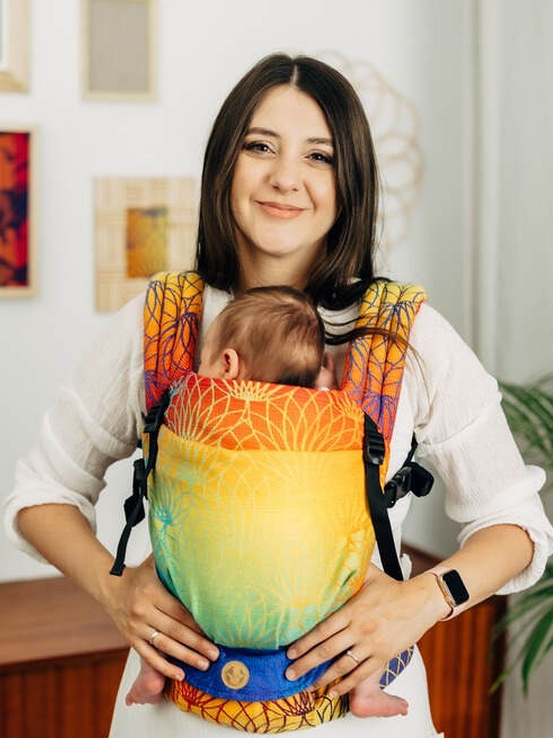 LennyLight – lengva ir saugi nešioklė nuo gimimo