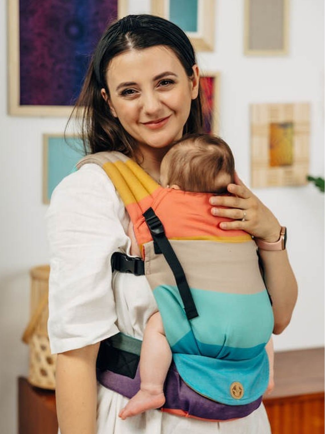 LennyLight – lengva ir saugi nešioklė nuo gimimo