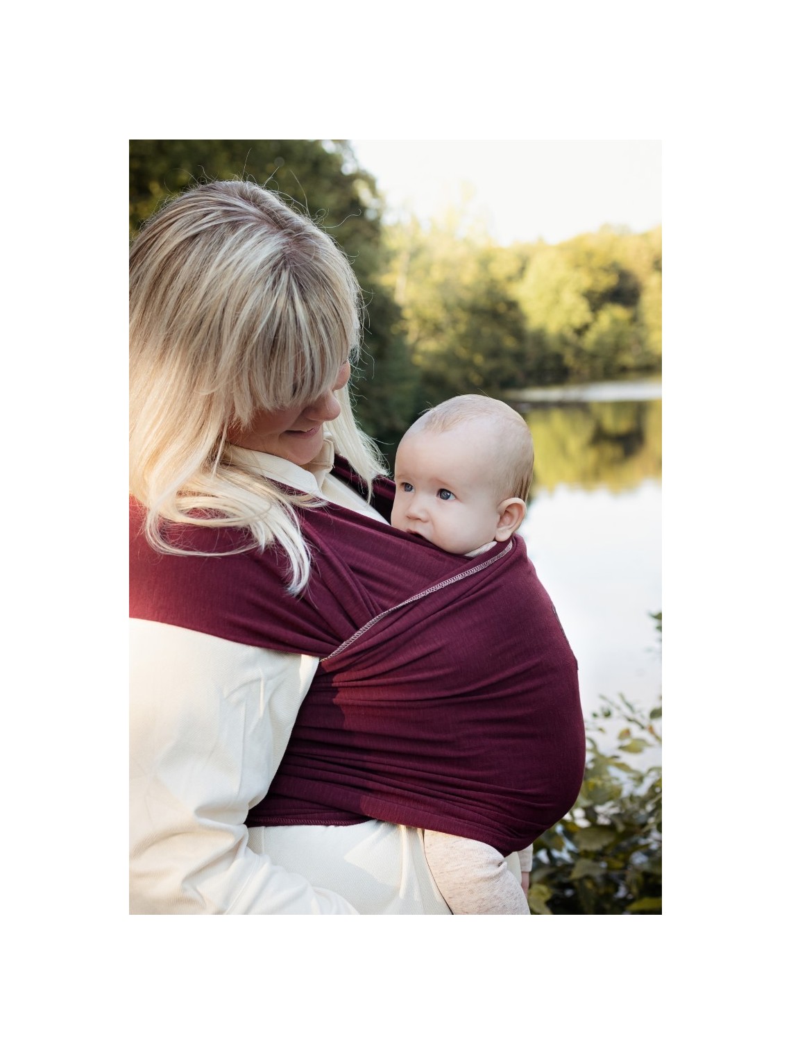 Manduca Sling baby wrap – soft, organic and comfy from birth Manduca Sling baby wrap – soft, organic and comfy from birth
