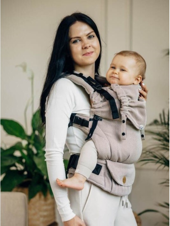 LennyUpGrade – universali ergonomiška nešioklė nuo kūdikio iki 20 kg