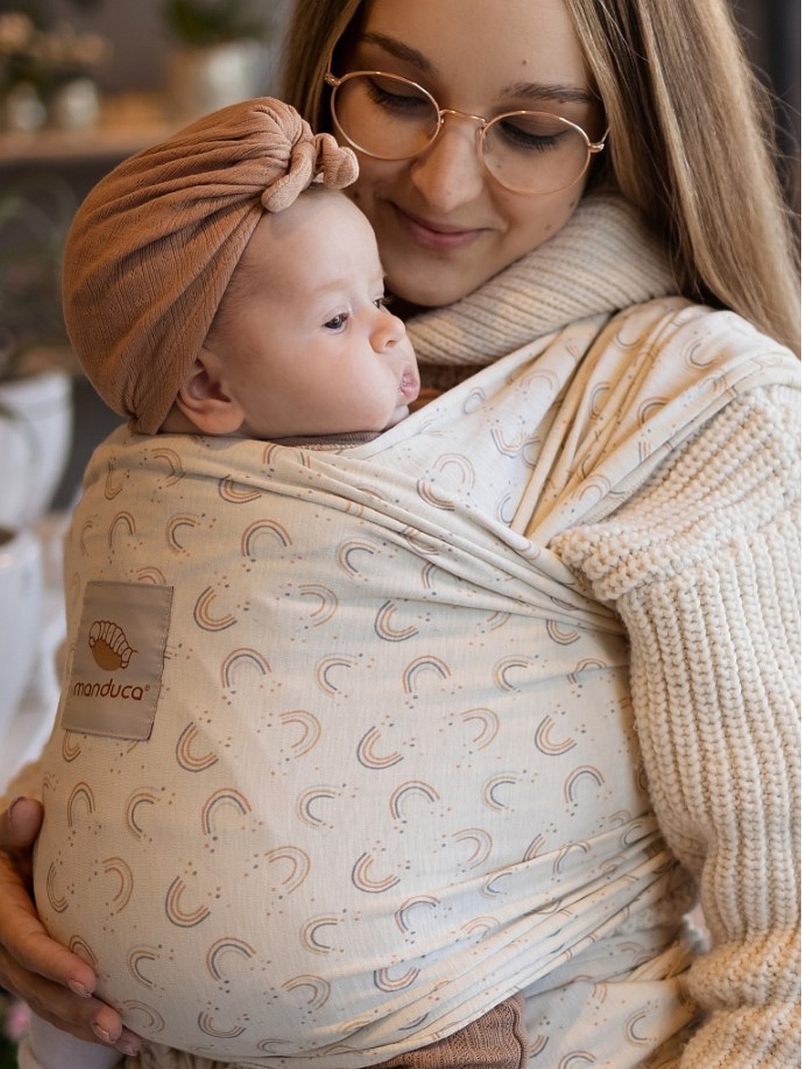 Manduca Sling baby wrap – soft, organic and comfy from birth Manduca Sling baby wrap – soft, organic and comfy from birth