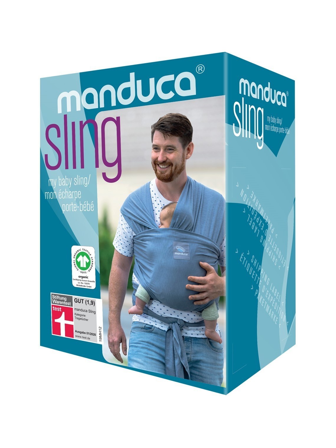 Manduca Sling baby wrap – soft, organic and comfy from birth Manduca Sling baby wrap – soft, organic and comfy from birth