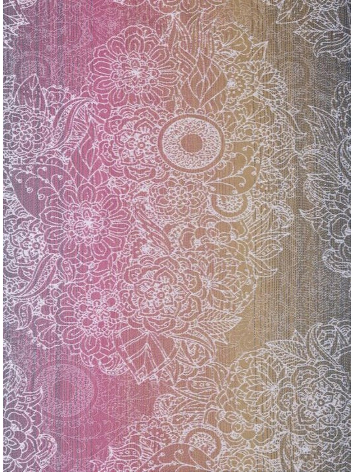 LennyHip (1/2 of LennyTwin), Standard, jacquard, 100% cotton - WILD WINE - VINEYARD