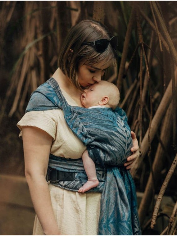 LennyHybrid, Standard, jacquard, (54% cotton, 46% TENCEL) - RAINFOREST - NOCTURNAL