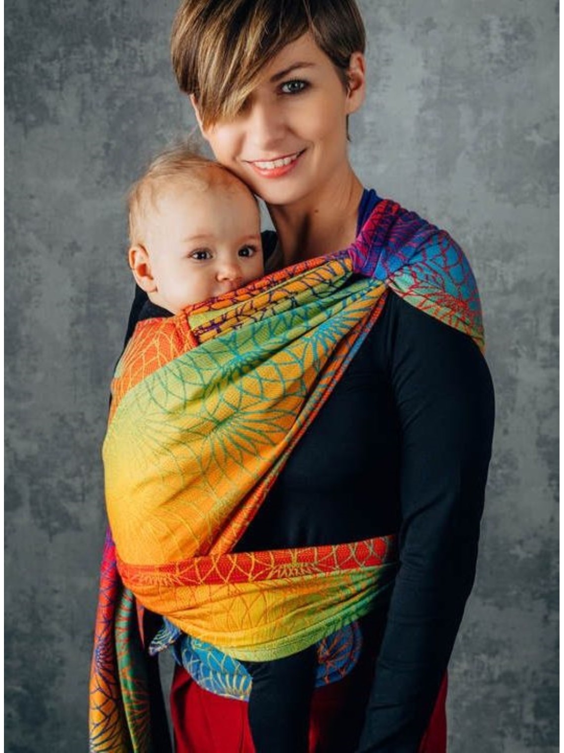 LennyHybrid, Standard, jacquard, 100% cotton - RAINBOW LOTUS