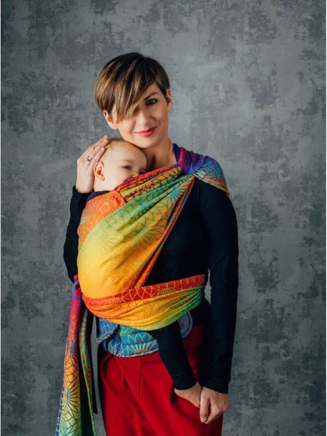 LennyHybrid, Standard, jacquard, 100% cotton - RAINBOW LOTUS