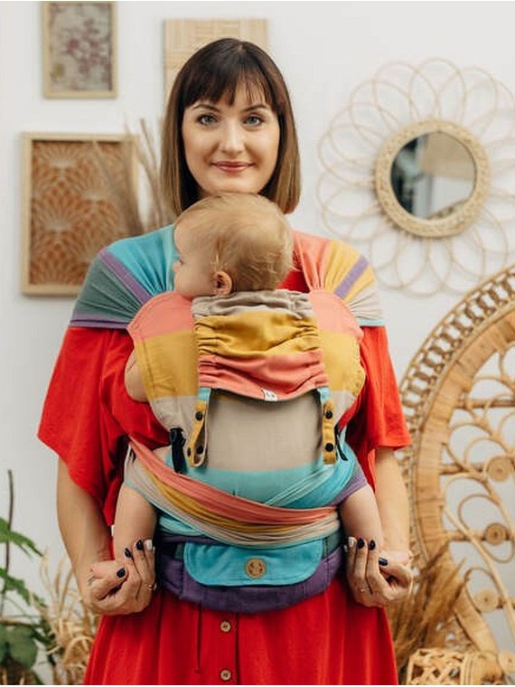 LennyHybrid, Standard, broken - twill, 100% medvilnė - PASTELS