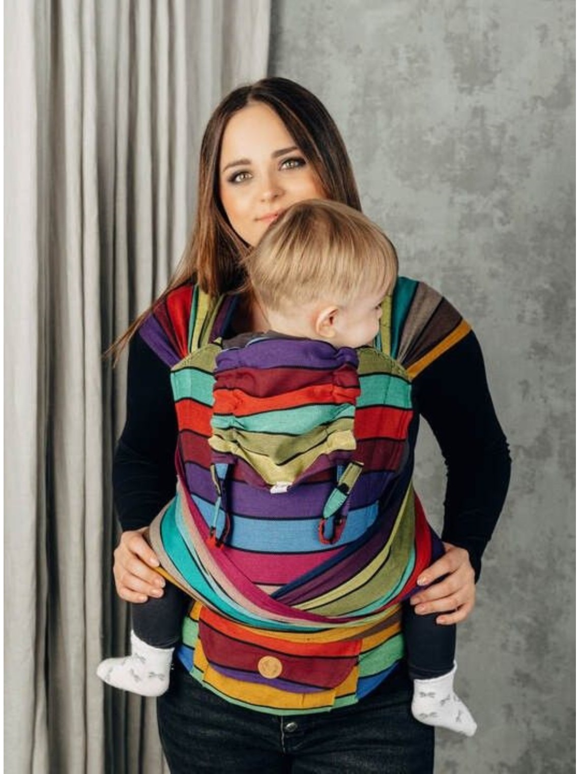 LennyHybrid, Standard, broken - twill, 100% cotton - CAROUSEL OF COLORS LennyHybrid, Standard, broken - twill, 100% cotton - CAROUSEL OF COLORS