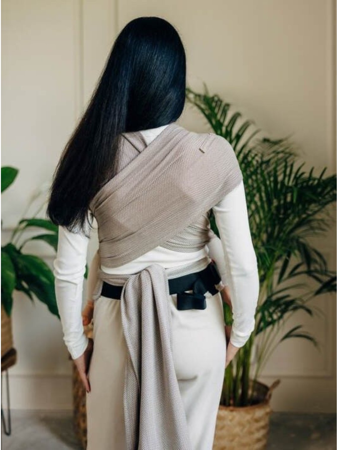 LennyHybrid, Standard, herringbone, 100% medvilnė - LITTLE HERRINGBONE ALMOND