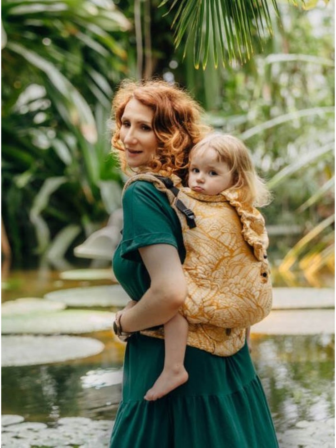 LennyPreschool (jacquard, 100% bamboo viscose) - WILD SOUL - AURUM