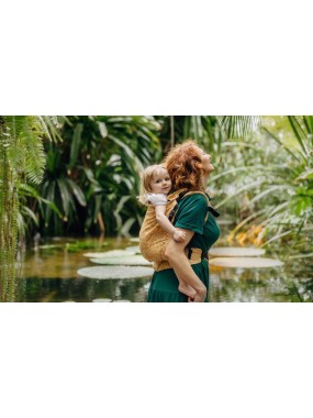 LennyPreschool (jacquard, 100% bamboo viscose) - WILD SOUL - AURUM LennyPreschool (jacquard, 100% bamboo viscose) - WILD SOUL - AURUM