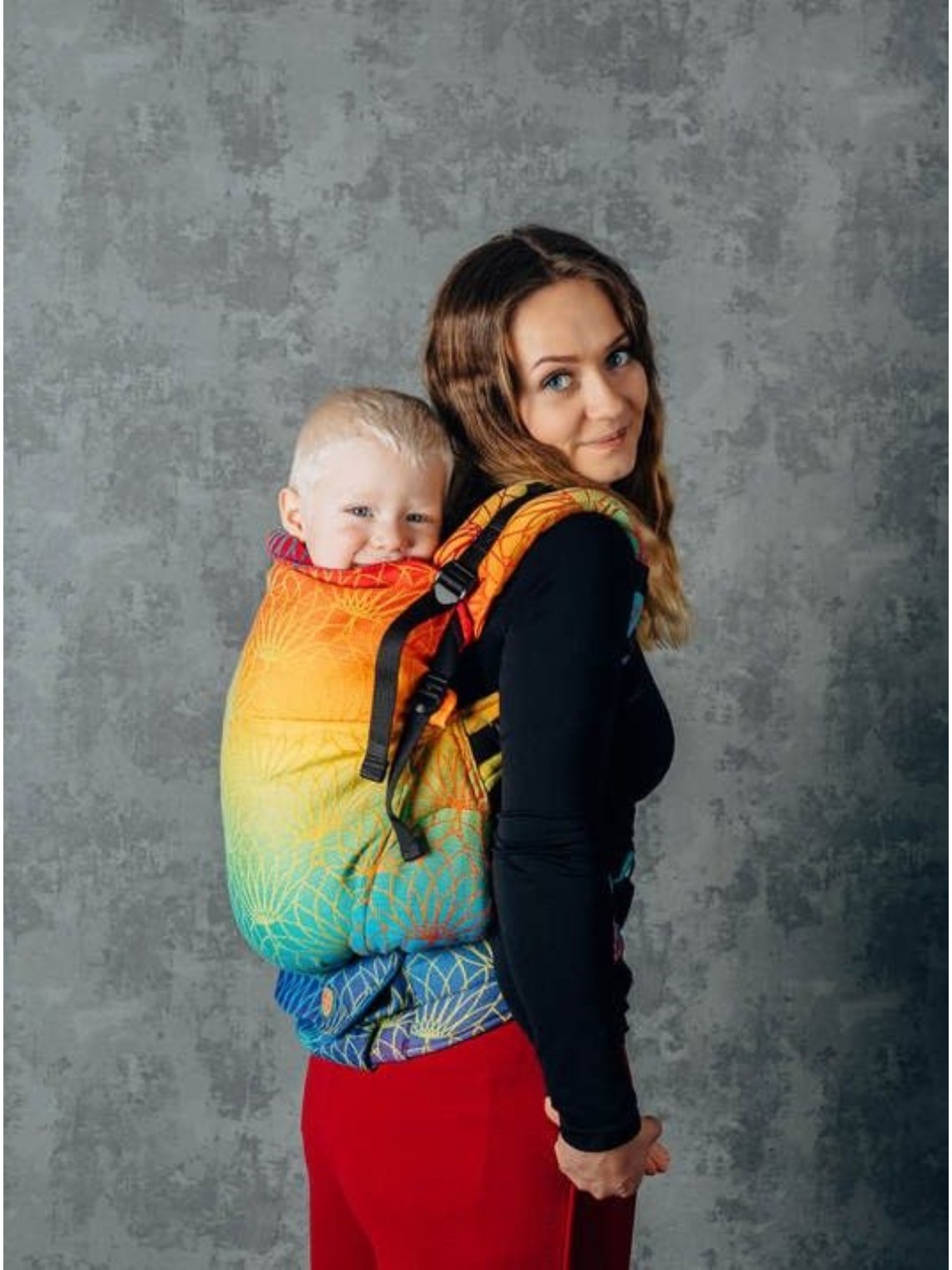 LennyPreschool (jacquard, 100% cotton) - RAINBOW LOTUS