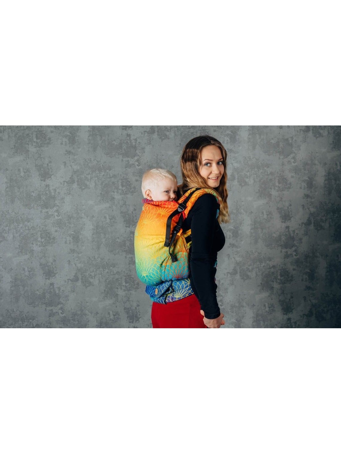 LennyPreschool (jacquard, 100% cotton) - RAINBOW LOTUS