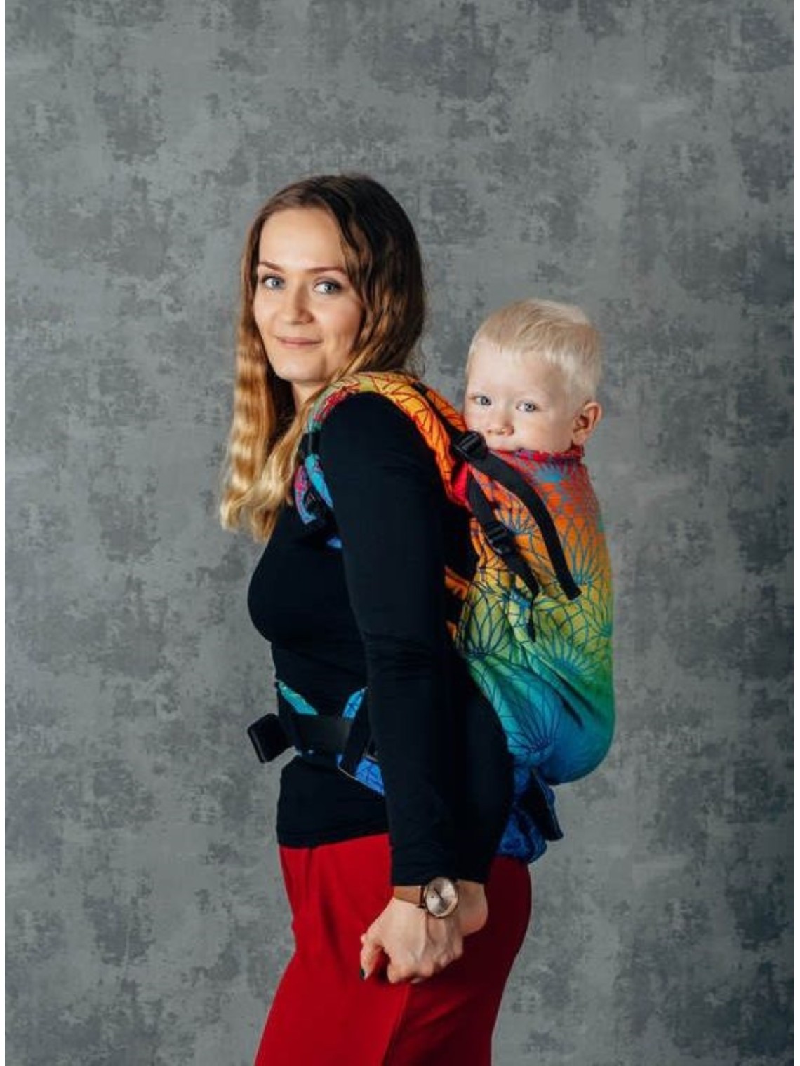 LennyPreschool (jacquard, 100% cotton) - RAINBOW LOTUS