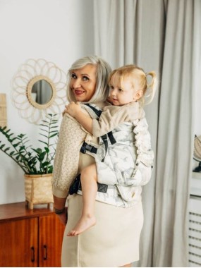 LennyPreschool, jacquard, 100% cotton - JURASSIC PARK - ICE DESERT