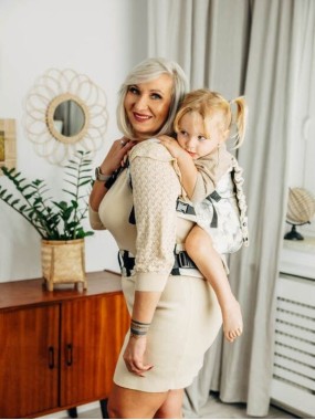 LennyPreschool, jacquard, 100% cotton - JURASSIC PARK - ICE DESERT