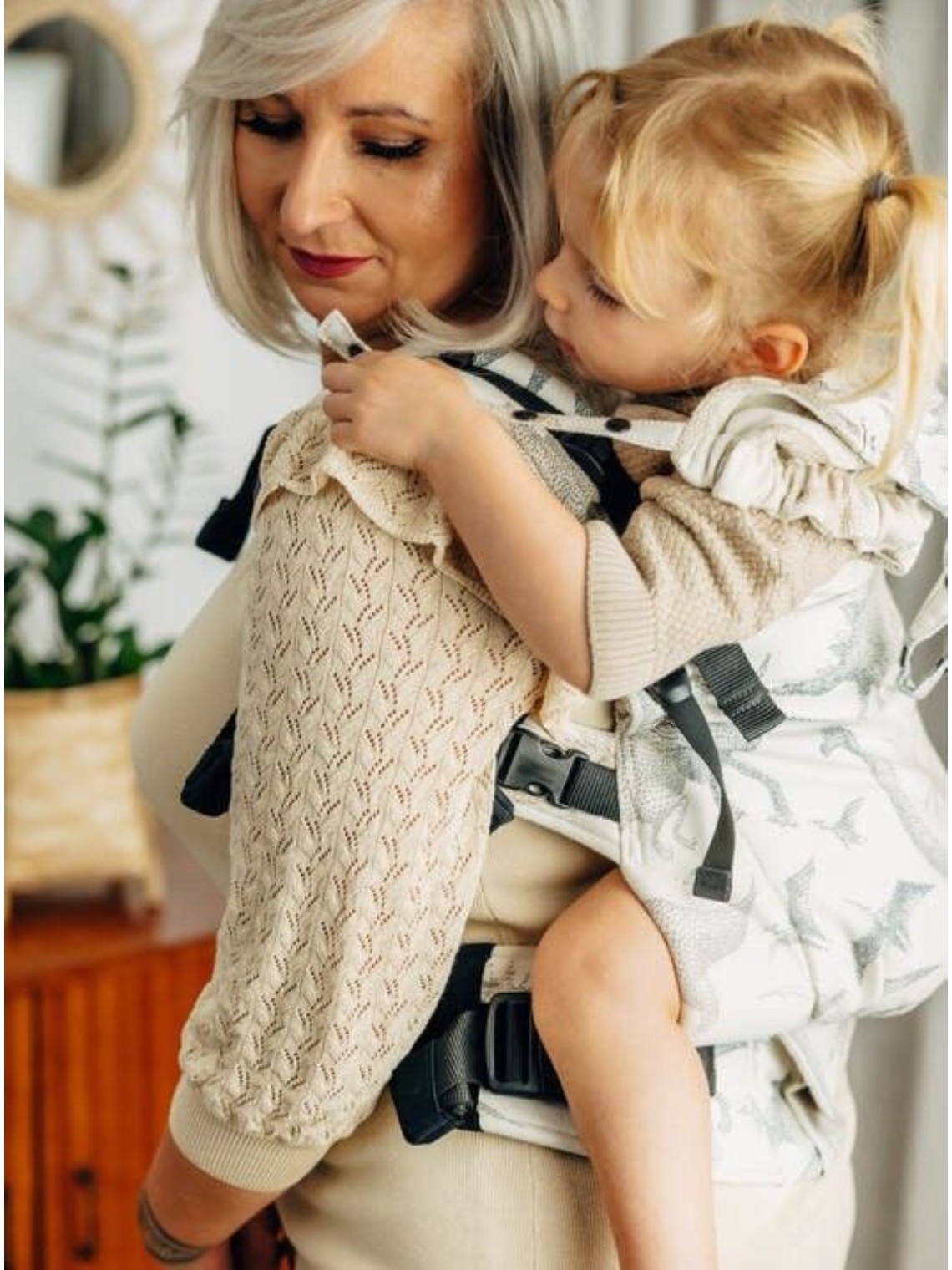 LennyPreschool, jacquard, 100% cotton - JURASSIC PARK - ICE DESERT