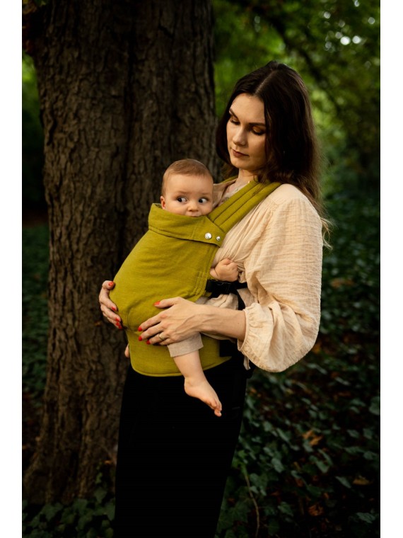 QUSY CARRIER, LINEN OLIVE (Linen)