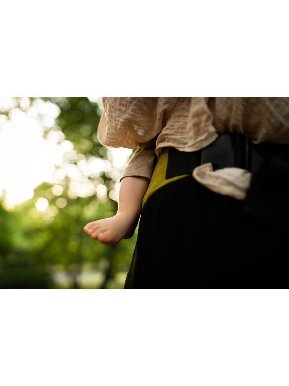 QUSY CARRIER, LINEN OLIVE (Linen)