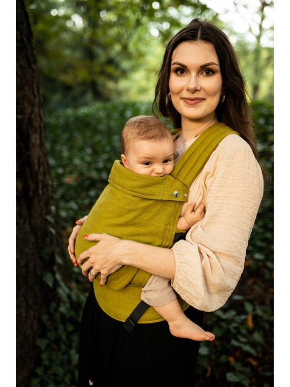 QUSY CARRIER, LINEN OLIVE (Linen)