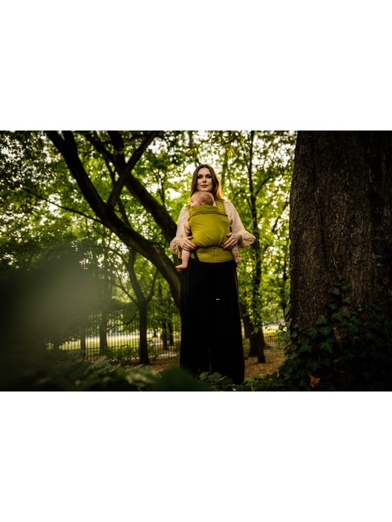 QUSY CARRIER, LINEN OLIVE (Linen)