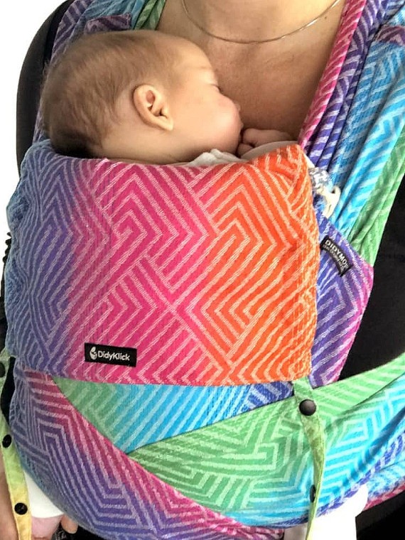 DidyKlick 4u – ergonomiška nešynė kūdikiui su reguliuojamu diržu