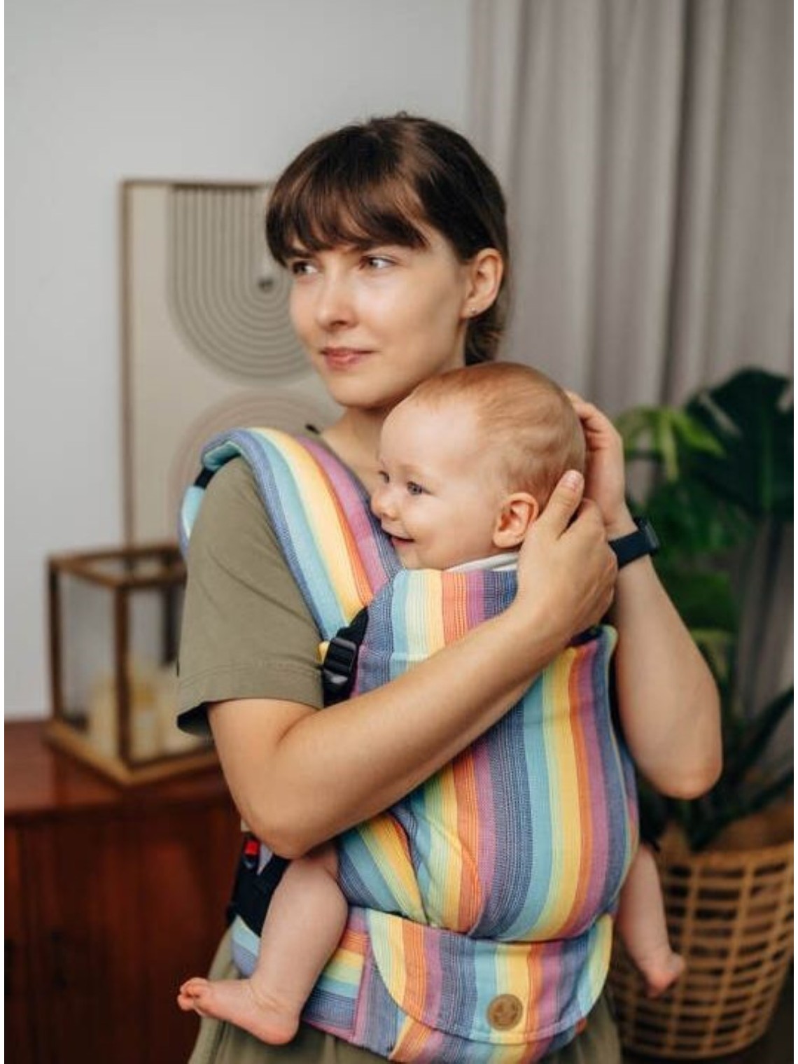 LennyLight – lengva ir saugi nešioklė nuo gimimo
