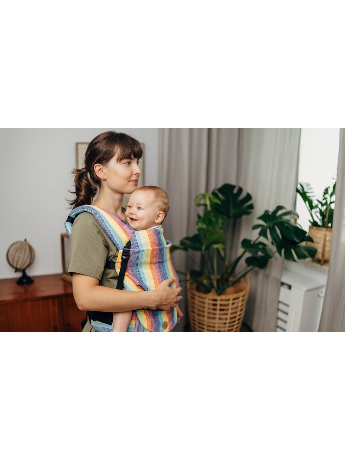 LennyLight – lengva ir saugi nešioklė nuo gimimo