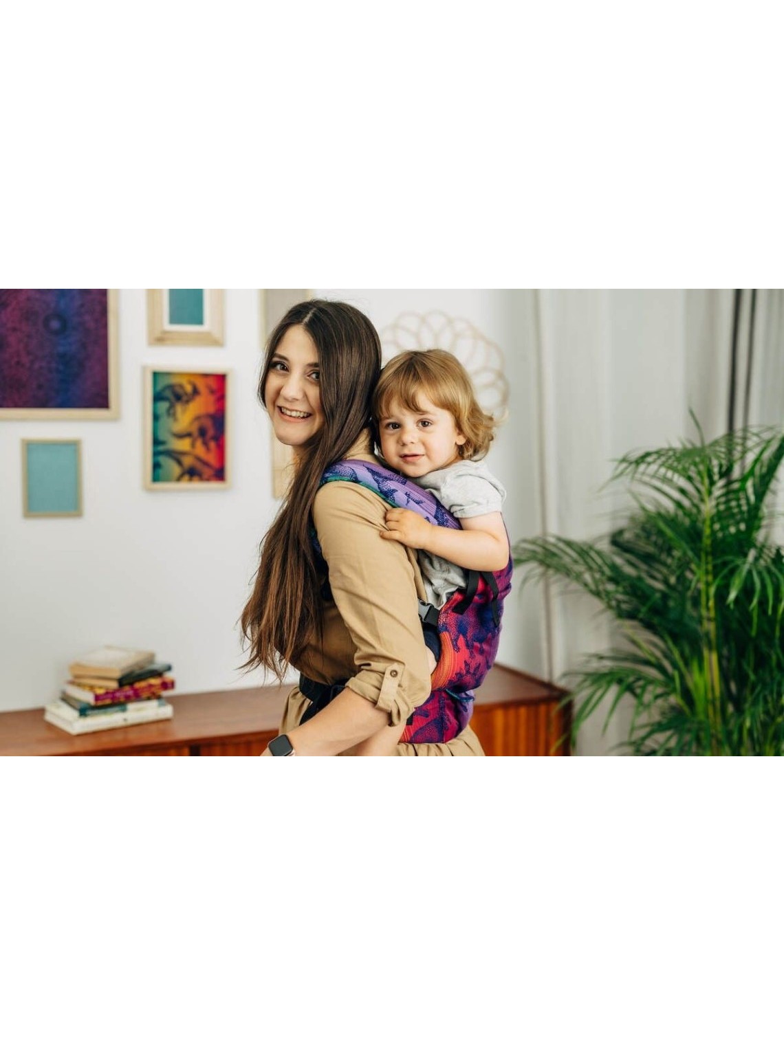 LennyLight – lengva ir saugi nešioklė nuo gimimo