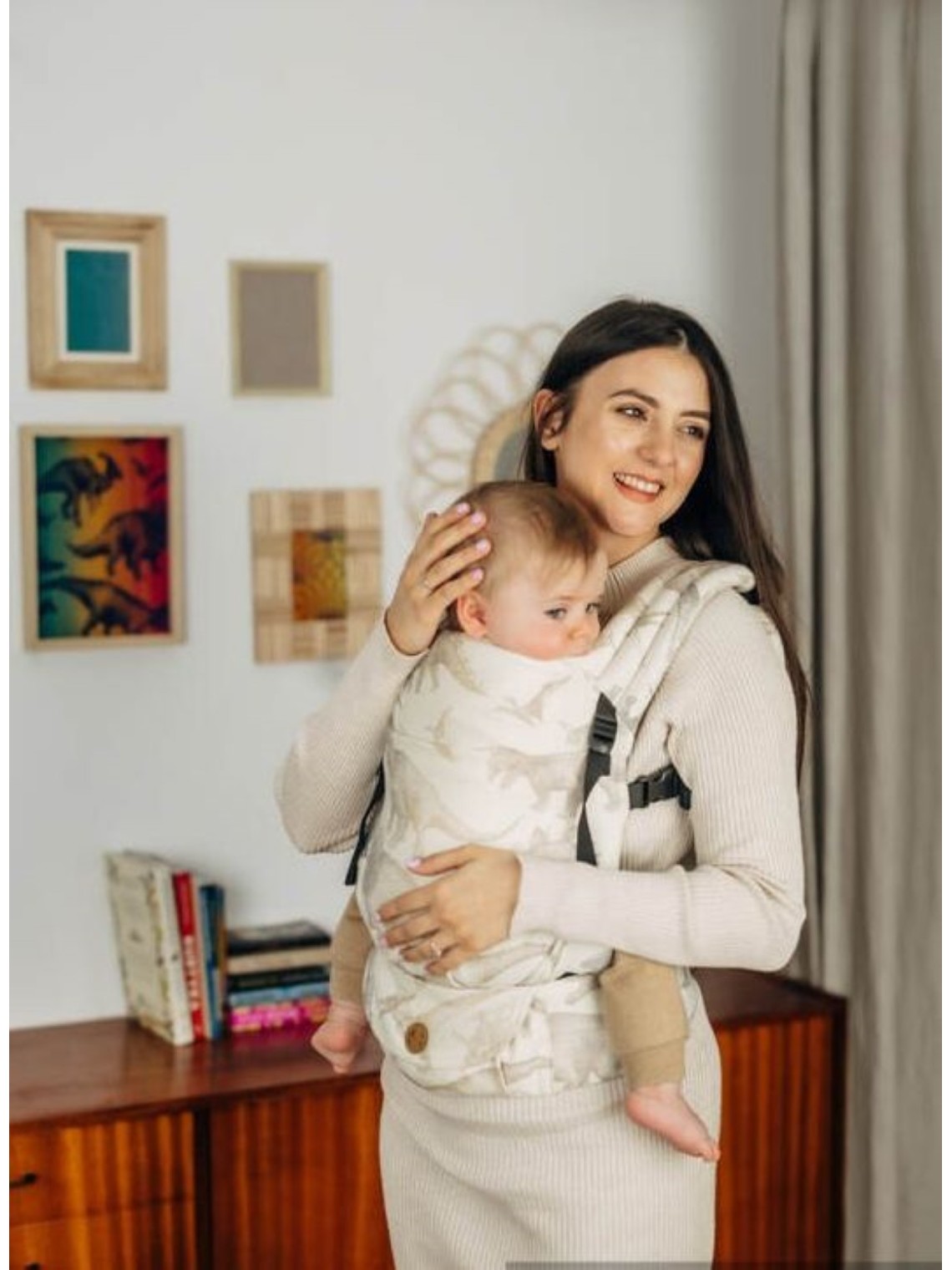 LennyLight – lengva ir saugi nešioklė nuo gimimo
