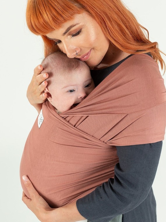 ISARA Stretchy Wrap – Soft, Breathable Baby Wrap | Bamboo and Eco-Friendly