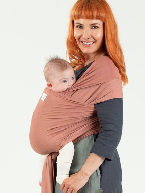 ISARA Stretchy Wrap – Soft, Breathable Baby Wrap | Bamboo and Eco-Friendly