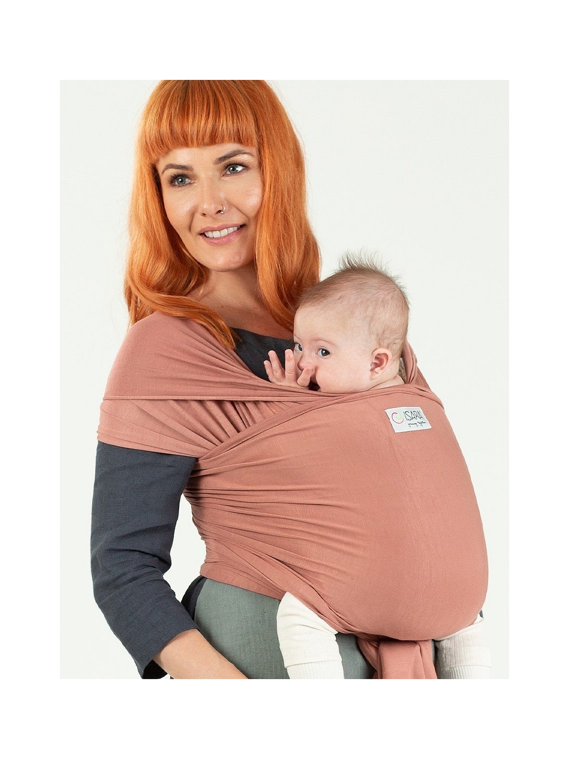 ISARA Stretchy Wrap – Soft, Breathable Baby Wrap | Bamboo and Eco-Friendly