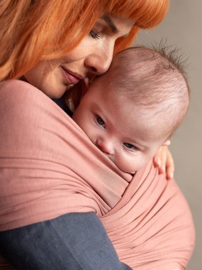 ISARA Stretchy Wrap – Soft, Breathable Baby Wrap | Bamboo and Eco-Friendly