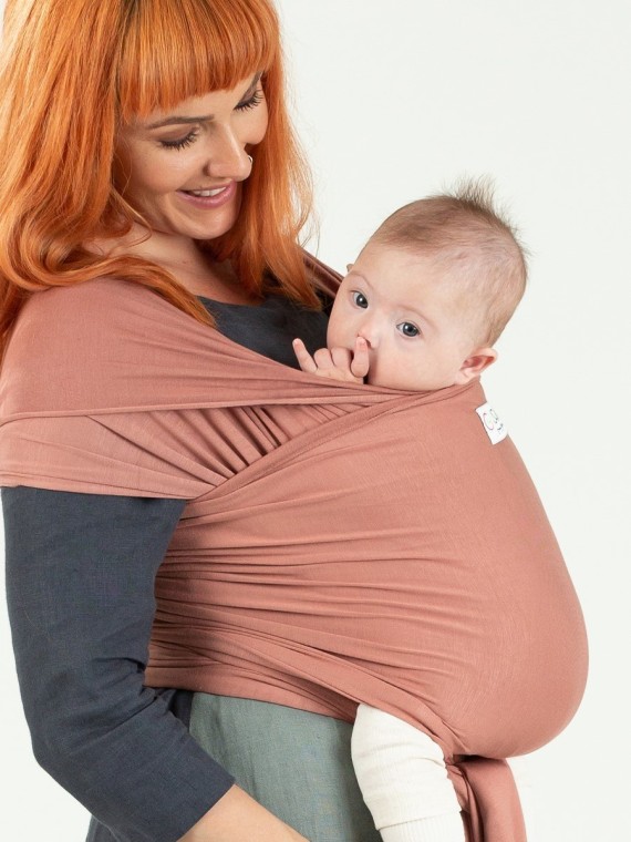 ISARA Stretchy Wrap – Minkšta, kvėpuojanti vaikjuostė | Bambukas ir ekologija