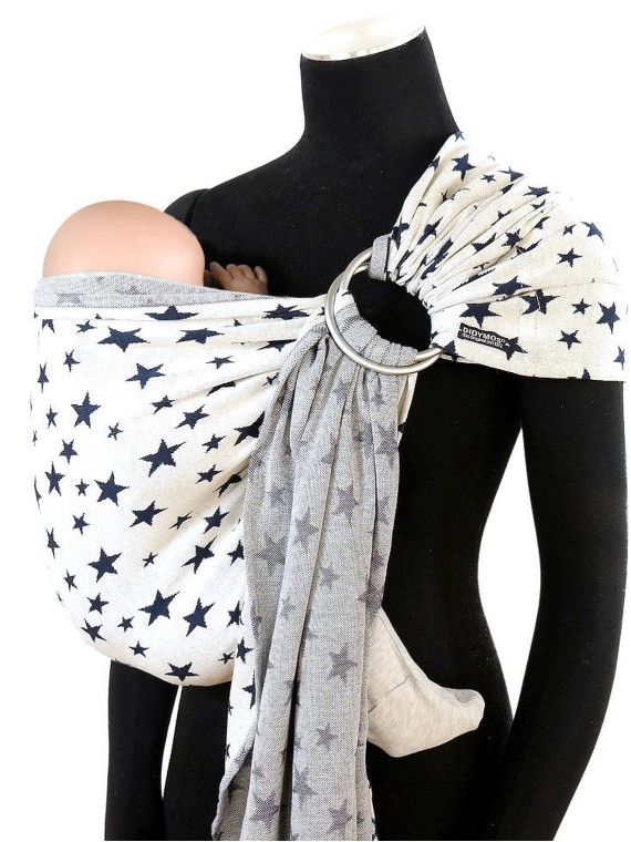 DidySling – stilingas ir patogus slingas su reguliuojamais žiedais