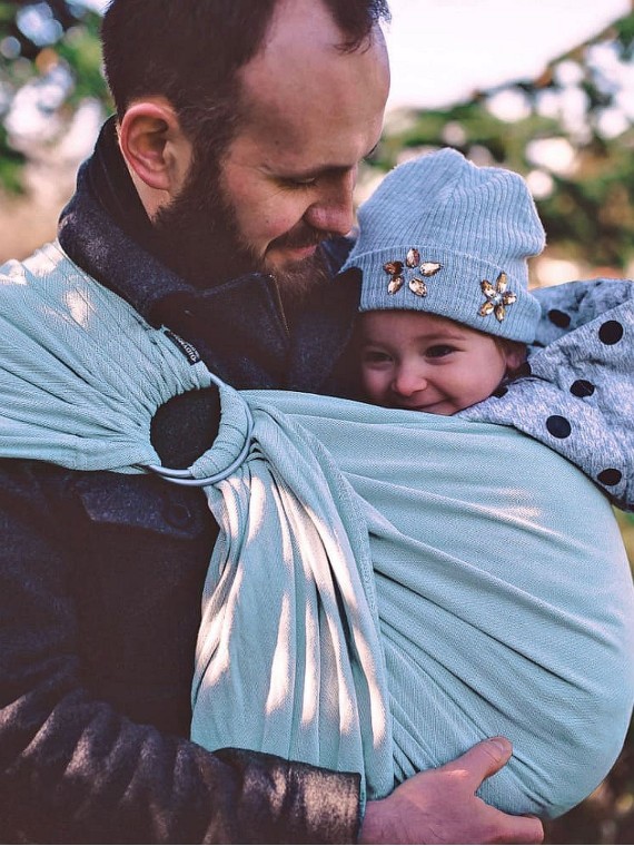 DidySling – stilingas ir patogus slingas su reguliuojamais žiedais