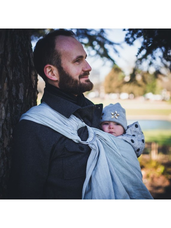 DidySling – stilingas ir patogus slingas su reguliuojamais žiedais