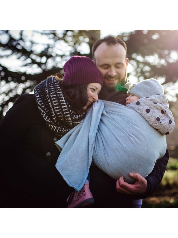 DidySling – stilingas ir patogus slingas su reguliuojamais žiedais